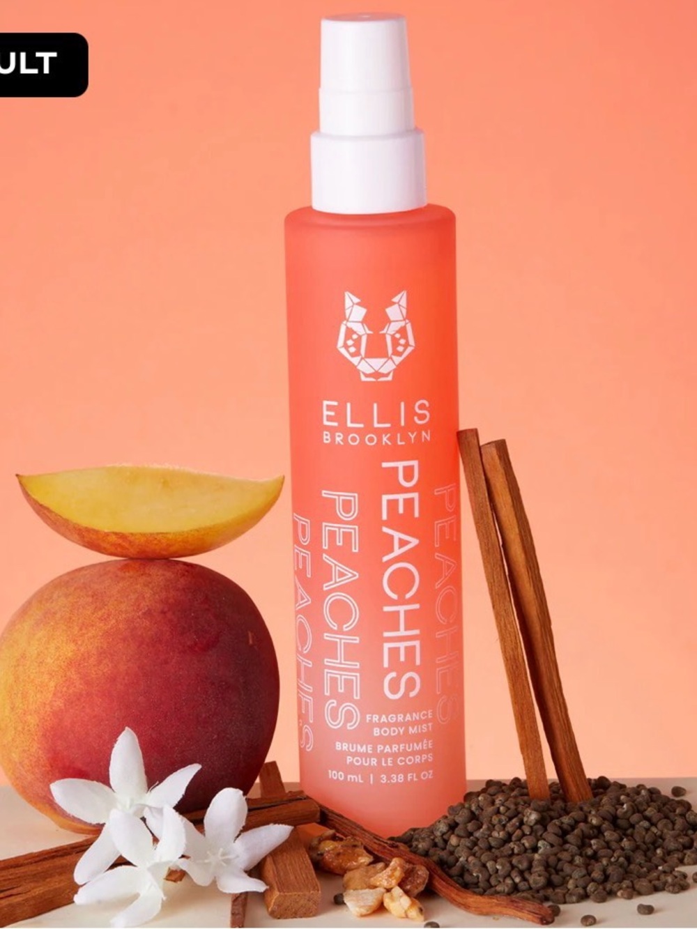 ELLIS BROOKLYN Peaches Hair &  Body Mist - NIB
